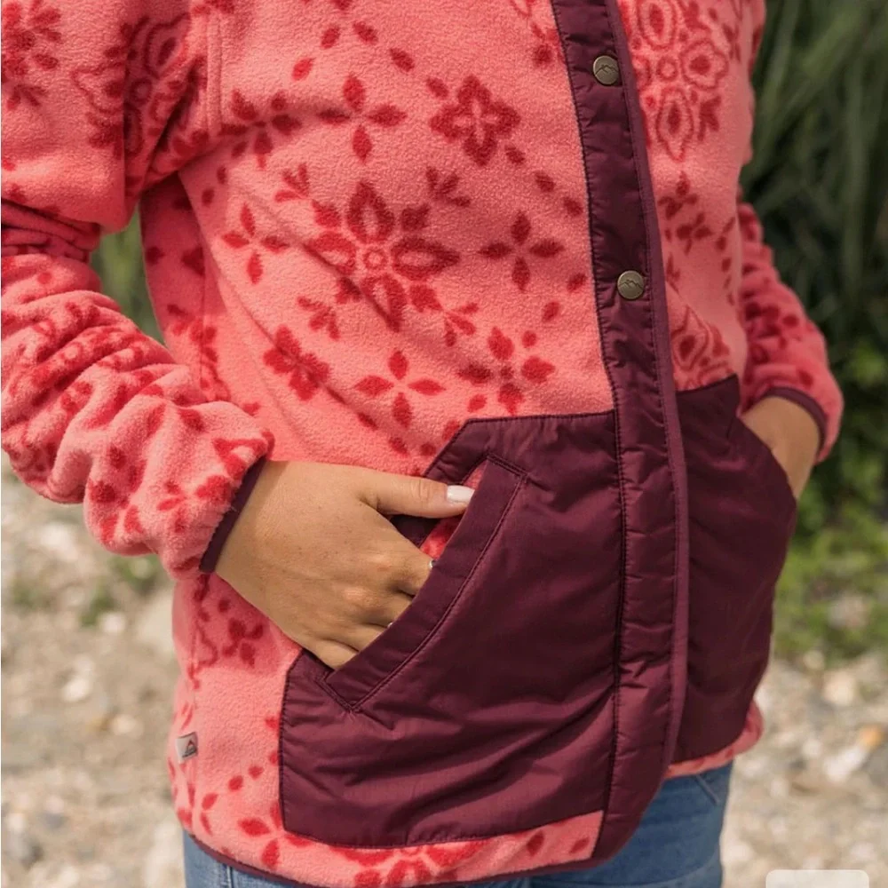 Passenger Navegado Recycled Polar Fleece Jacket Size Small - Picture 2 of 9